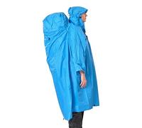 LOWLAND OUTDOOR Poncho de mochila azul