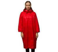 LOWLAND OUTDOOR Regenponcho Poncho de Lluvia, Rojo, Large
