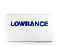 Lowrance 000-16249-001 Eagle - Cubierta solar de 5 pulgadas, color blanco con letras azules