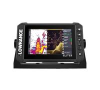 Lowrance - Elite FS 7 (sistema de pesca), buscador de peces con transductor Active Imaging 3 en 1 y cartas C-MAP Contour+ precargadas
