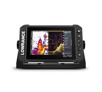 Lowrance - Elite FS 7 (sistema de pesca), buscador de peces con transductor HDI y cartas C-MAP Contour+ precargadas