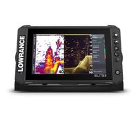 Lowrance - Elite FS 9 (sistema de pesca), buscador de peces con transductor Active Imaging 3 en 1 y cartas C-MAP Contour+ precargadas