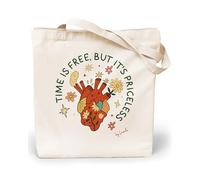 Loxato Bolsa de Tela Mujer Good Vibes - Tote Bag Algodón - Bolsas Bonitas