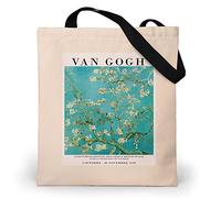 Loxato Tote Bag Aesthetic - Bolso Bandolera Mujer con Cremallera - Bolsa Mujer Grande 37x42cm - Tote Bag Tela Oxford Impermeable - Bolsos para Universitarias