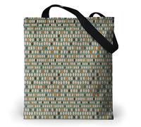 Loxato Tote Bag Aesthetic - Bolso Bandolera Mujer con Cremallera - Bolsa Mujer Grande 37x42cm - Tote Bag Tela Oxford Impermeable - Bolsos para Universitarias