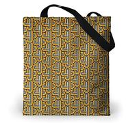 Loxato Tote Bag Aesthetic - Bolso Bandolera Mujer con Cremallera - Bolsa Mujer Grande 37x42cm - Tote Bag Tela Oxford Impermeable - Bolsos para Universitarias