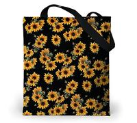 Loxato Tote Bag Aesthetic - Bolso Bandolera Mujer con Cremallera - Bolsa Mujer Grande 37x42cm - Tote Bag Tela Oxford Impermeable - Bolsos para Universitarias