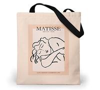 Loxato Tote Bag Aesthetic - Bolso Bandolera Mujer con Cremallera - Bolsa Mujer Grande 37x42cm - Tote Bag Tela Oxford Impermeable - Bolsos para Universitarias