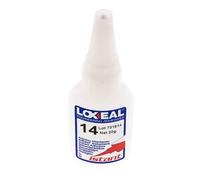 Loxeal Adhesivo Instantáneo 20ml Transparente 8-15s Tiempo de curado Superficies de metal, plástico y neopreno/bronce