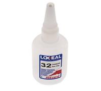 Loxeal Adhesivo Instantáneo 50ml Transparente 2-5s Tiempo de Curado Metal, Plástico, Neopreno/Nbr, Epdm y Superficies de Caucho