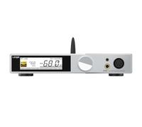 LOXJIE D60 Amplificador de auriculares decodificador HiFi Audio Bluetooth 5.1, 6.35mm/4.4mm Jack XLR RCA salidas THD+N -125dB Soporta LDAC aptX-HD AAC SBC con control remoto