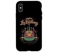 Loy Krathong Holiday Thailand Festival Carcasa para iPhone X/XS