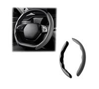 LoyaForba Funda universal para volante de automóvil, protector segmentado de cuero de 15 pulgadas, antideslizante y suave, transpirable, accesorios interiores de automóvil para la mayoría de vehículos