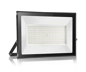 loyal 200W Faretto LED da Esterno 20000LM, Super Luminosa Bianco Freddo 6000K Luce di Sicurezza, IP65 Impermeabile Proiettore Faro, Fari LED Lampada per Garage Giardino Corridoio Piazza