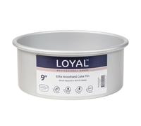 LOYAL Elite Molde Redondo Extra Profundo, Molde para Hornear Pasteles, Tartas de Capas y Pasteles Altos, Moldes Reposteria, Cake Pan Extra Deep Round, 23 cm