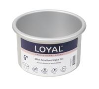 LOYAL Elite Molde Redondo Extra Profundo, Molde para Hornear Pasteles, Tartas de Capas y Pasteles Altos, Moldes Reposteria, Cake Pan Extra Deep Round, 15 cm