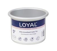 LOYAL Elite Molde Redondo Extra Profundo, Molde para Hornear Pasteles, Tartas de Capas y Pasteles Altos, Moldes Reposteria, Cake Pan Extra Deep Round, 12.5 cm