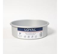 LOYAL Elite Molde Redondo, Molde para Hornear Bizcochos, Pasteles y Tartas de Capas, Moldes Reposteria, Cake Pan Round, Ø 23 cm