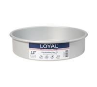 LOYAL Elite Molde Redondo, Molde para Hornear Bizcochos, Pasteles y Tartas de Capas, Moldes Reposteria, Cake Pan Round, Ø 30 cm