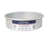 LOYAL Elite Molde Redondo, Molde para Hornear Bizcochos, Pasteles y Tartas de Capas, Moldes Reposteria, Cake Pan Round, Ø 28 cm
