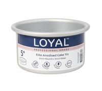 LOYAL Elite Molde Redondo, Molde para Hornear Bizcochos, Pasteles y Tartas de Capas, Moldes Reposteria, Cake Pan Round, Ø 12.5 cm
