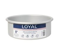 LOYAL Elite Molde Redondo, Molde para Hornear Bizcochos, Pasteles y Tartas de Capas, Moldes Reposteria, Cake Pan Round, Ø 20 cm