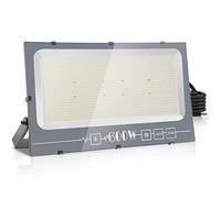 loyal Foco LED Exterior 600W, Alto Brillo 60000LM Proyector LED Exterior Iluminación 3000K Bianco Caldo, Luz de Seguridad Impermeable IP66, Lampara LED Pared Techo para Jardín Garaje Camino