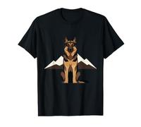 Loyal Guardian German Shepherd Dog Lover Camiseta gráfica económica