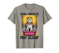 Loyal Subjects May Scoop - Caja de arena divertida para amantes de los gatos Camiseta