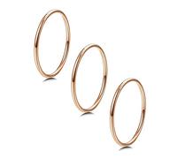 LOYALLOOK sin Metal 3 uds Tono Oro Rosa NA