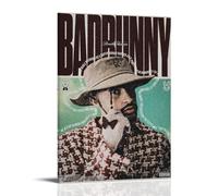LOYANUKE BAD BUNNY - Póster para decoración de habitaciones, pintura estética interior, lienzo, pintura al óleo, estrella de película, álbum musical, póster
