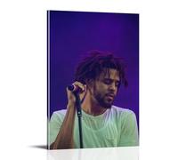 LOYANUKE J Cole - Póster de entradas para conciertos, decoración de habitaciones, pintura interior estética, lienzo, pintura al óleo, estrella de película, álbum musical, póster