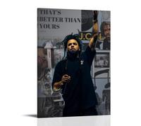 LOYANUKE J Cole - Póster para decoración de habitaciones, pintura estética interior, lienzo, pintura al óleo, estrella de película, álbum de música