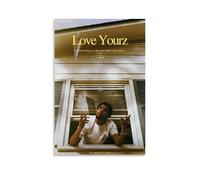 LOYANUKE Love Yourz J Cole - Póster para decoración de habitaciones, pintura estética interior, lienzo, pintura al óleo, estrella de película, álbum musical, póster