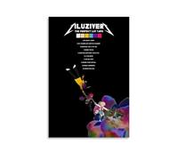 LOYANUKE Póster de Lil Uzi Vert para decoración de habitación, pintura estética interior, lienzo, pintura al óleo, estrella de película, álbum de música