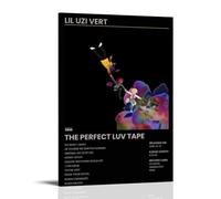 LOYANUKE Póster de Lil Uzi Vert para decoración de habitaciones, pintura estética interior, lienzo, pintura al óleo, estrella de película, álbum de música, póster