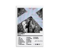 LOYANUKE Póster de Lil Uzi Vert - Póster de Etsy para decoración de habitaciones, estética interior, lienzo, pintura al óleo, estrella de película, álbum de música