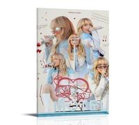 LOYANUKE Póster de Sabrina Carpenter at Coachella para decoración de habitación, pintura estética interior, lienzo, pintura al óleo, estrella de película, música, póster