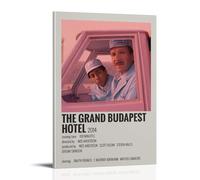 LOYANUKE Póster de The Grand Budapest Hotel para decoración de habitaciones, pintura estética interior, lienzo, pintura al óleo, estrella de película, álbum musical, póster