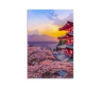 LOYANUKE Póster de Tokio, Japón, decoración de habitación, pintura estética interior, lienzo, pintura al óleo, estrella de película, música, póster