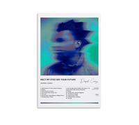 LOYANUKE Póster Denzel Curry Melt My Eyez See Your Future para decoración de habitación, pintura estética interior, lienzo, pintura al óleo, estrella de película, álbum musical, póster