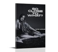 LOYANUKE Tate Poster Mcrae So Close To What Póster Decoración de Habitación Pintura Interior Estética Lienzo Pintura Óleo Estrella Película Música Álbum Póster