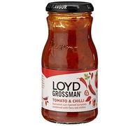 Loyd Grossman Salsa De Pasta - Tomate Y Chile (350g) (Paquete de 6)