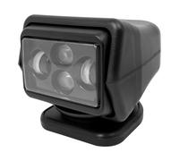 LOYEMAADE Luz de búsqueda con mando a distancia, 60 W, foco de búsqueda 360° hacia la izquierda y la derecha, 120° arriba/abajo, foco LED de trabajo, lámpara de trabajo al aire libre marino