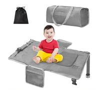 loyimioo Cama portátil de viaje para avión, tela Oxford, multifuncional, cómoda, cumple con las normas de equipaje de mano, viene con bolsa de almacenamiento