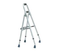 Loyoda Andador plegable Hemi, estilo lateral, con un brazo, para adultos, ligero y ajustable, ayuda de movilidad para personas mayores