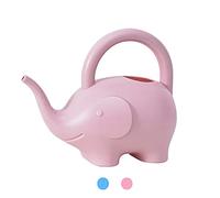 LOYUYU 1.5L Maceta de PláStico PequeñA, Ligera y Encantadora Planta de JardíN Interior y Exterior, Maceta de Elefante de Juguete para NiñOs Adultos Estilo 1: Rosa