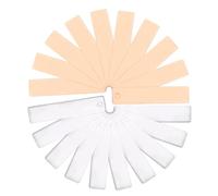 Lozogeey Lámina de Zinc Cobre Ánodo,20 Piezas Metal de Alta Pureza | Tiras Electródicas de Cobre y Zinc | para Proyectos de Aprendizaje de Física Química Chapado Laboratorio Escolar Artesanía