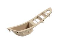 LOZOPMTMLD Maneta Tiradore Derecha Para BMW Serie 5 51417225867 Reemplazo Del Panel Apoyabrazos De La Manija Puerta Conductor Delantero Izquierdo Tirador la Puerta del Coche(LHD Beige)