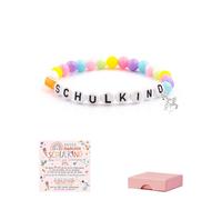 LOZTBUE 1 unidad pulsera hermana, hermana mayor, pulsera elástica hermana mayor, pulsera hermana hecha a mano, convertirse en hermana mayor, pulsera para hermana, bonito regalo